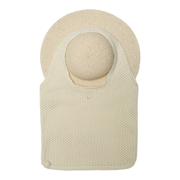 Calvin Klein | Accessories | Calvin Klein Sequined Straw Hat  display picture 1